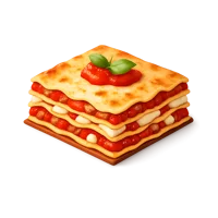Amber Lasagna 3D icon