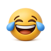 Laughing Face 3D icon