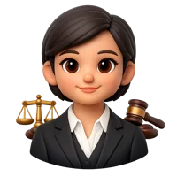 Lawyer Avatar 3D icon