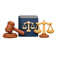 Lawyer 3D icon