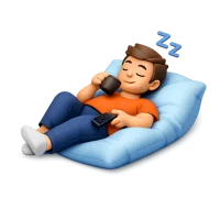 Laziness 3D icon
