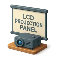 LCD Projection Panel 3D icon