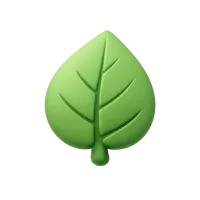 Leaf 3D icon