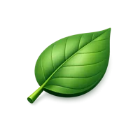 Green Leaf 3D icon