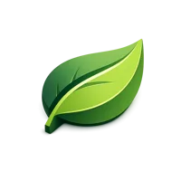 Leaf Logo 3D icon