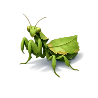 Leaf Mantis 3D icon