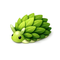 Leafy Slug 3D icon