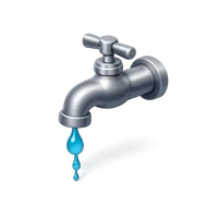 Leaky Faucet 3D icon