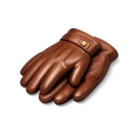 Leather Gloves 3D icon