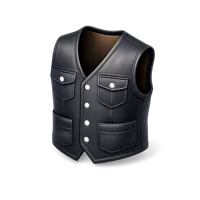 Leather Vest 3D icon