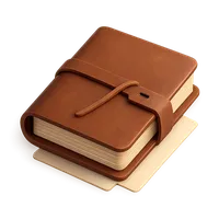 Leather Journal 3D icon