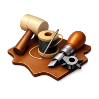 Leatherworking 3D icon