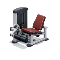 Leg Curl Machine 3D icon