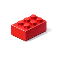 Lego Brick 3D icon