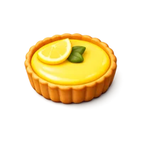 Lemon Tart 3D icon