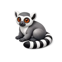 Lemur 3D icon