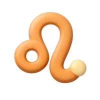 Leo Zodiac 3D icon
