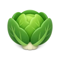 Lettuce 3D icon