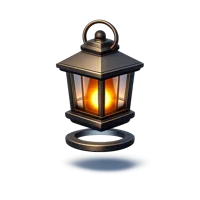 Levitating Lantern 3D icon