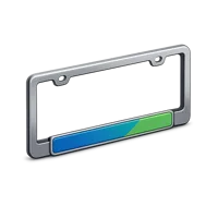 License Plate Frame 3D icon