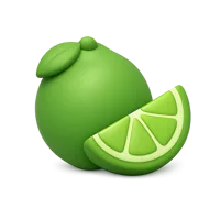 Lime 3D icon