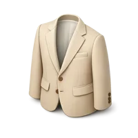 Linen Blazer 3D icon
