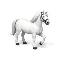 Lipizzaner Horse 3D icon