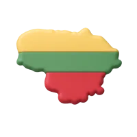 Lithuania 3D icon
