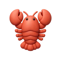 Lobster 3D icon