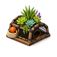 Lobster Pot Plant 3D icon