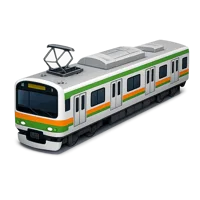 Local Train 3D icon