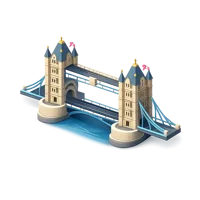 London Bridge 3D icon