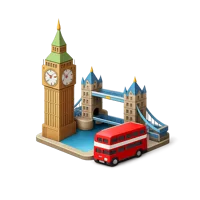 London 3D icon