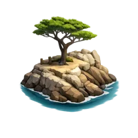 Lone Cypress 3D icon