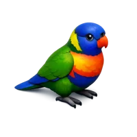 Lorikeet 3D icon