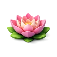 Lotus Flower 3D icon