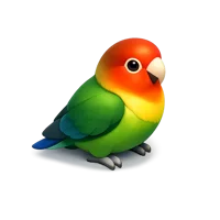 Lovebird 3D icon