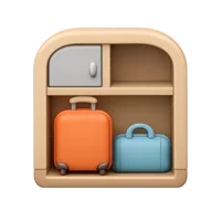 Luggage Storage 3D icon