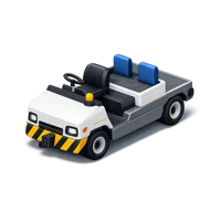 Luggage Tug 3D icon