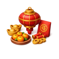 Lunar New Year 3D icon