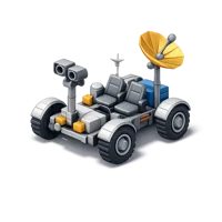 Lunar Rover 3D icon