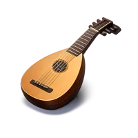 Lute 3D icon