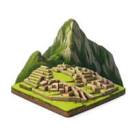 Machu Picchu 3D icon
