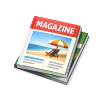 Magazines 3D icon