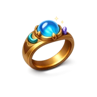 Brown Magic Ring 3D icon