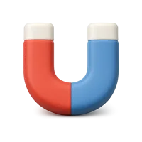 Magnet 3D icon