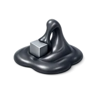 Magnetic Putty 3D icon
