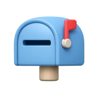 Mailbox 3D icon