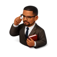 Malcolm X 3D icon