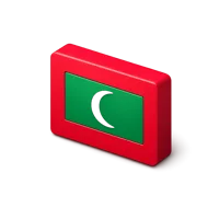 Maldives Flag 3D icon